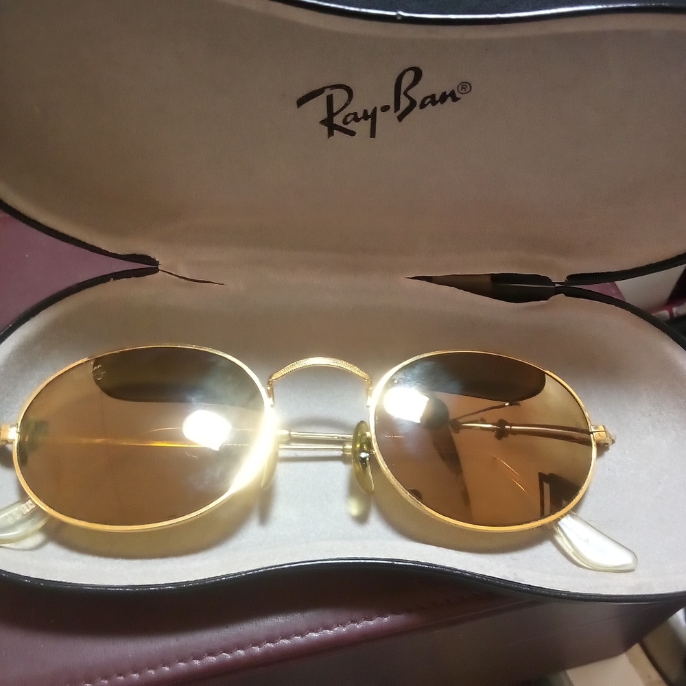 Ray-Ban Diamond lens 24k go Sunglasses